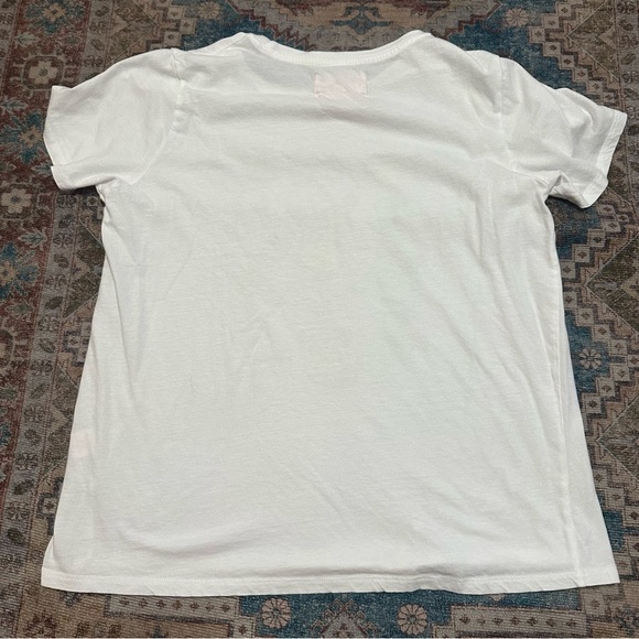 Ban.do• women’s white cotton cocktail T-shirt size medium - Picture 9 of 10